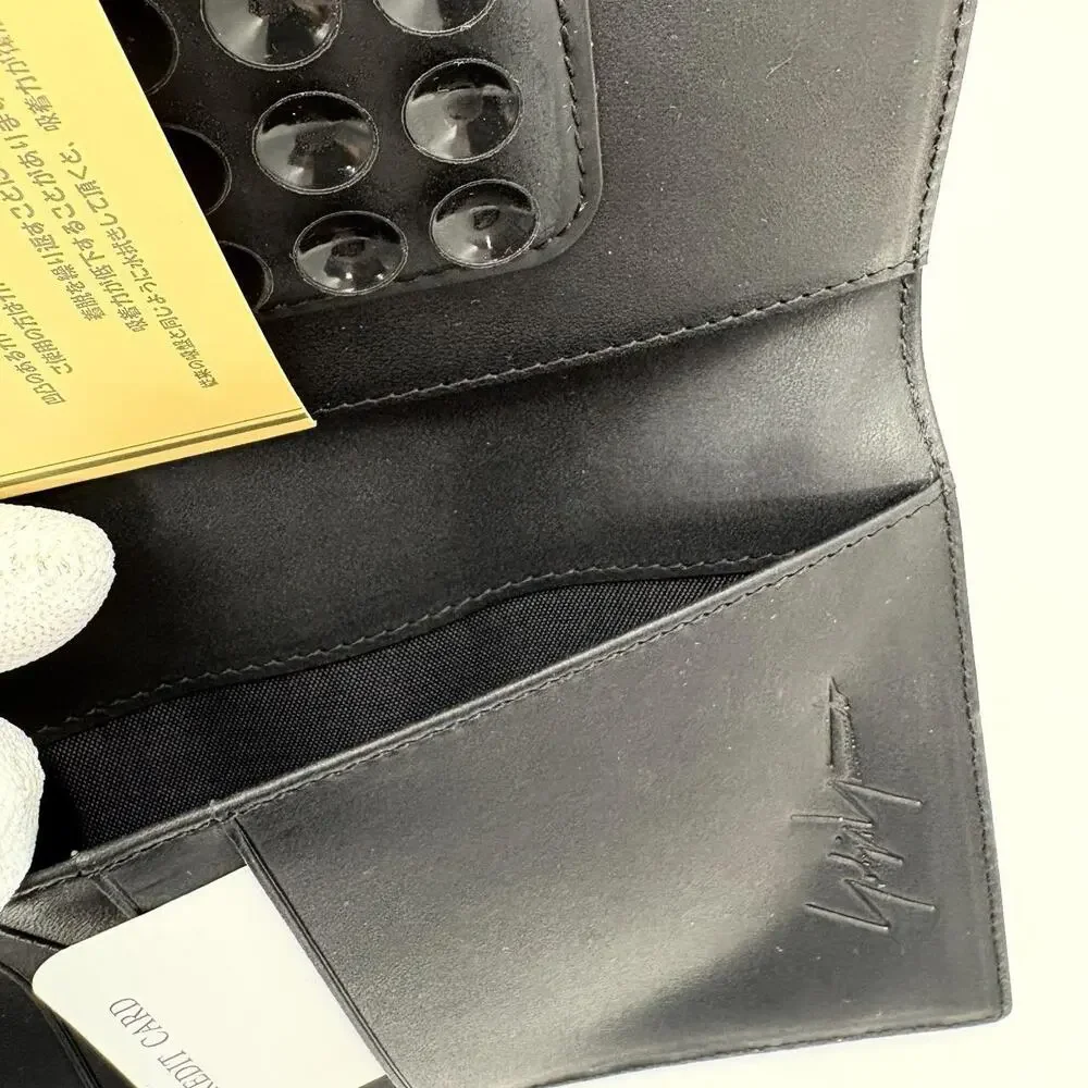 Yohji Yamamoto Pour Homme Leather Cellphone Case Black
